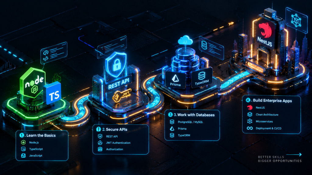 roadmap backend developer 2026 skill wajib dari dasar hingga siap kerja
